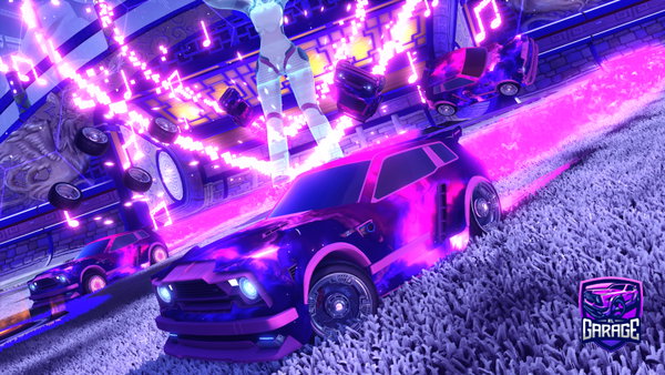 A Rocket League car design from ZebraZXY