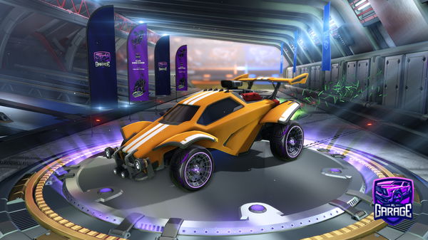A Rocket League car design from Yoshi_Gamer