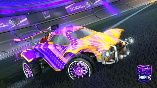 A Rocket League car design from Tommygun1235446