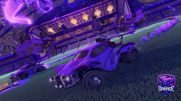 A Rocket League car design from center-kill9