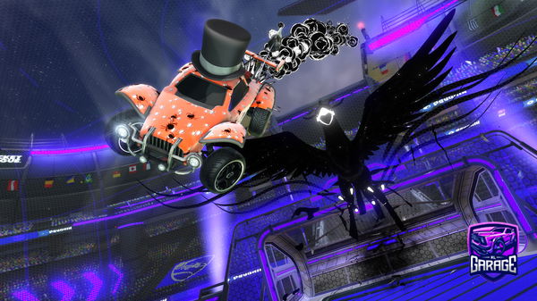 A Rocket League car design from shockwaveshark