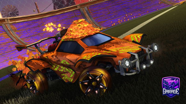 A Rocket League car design from SuperMommy