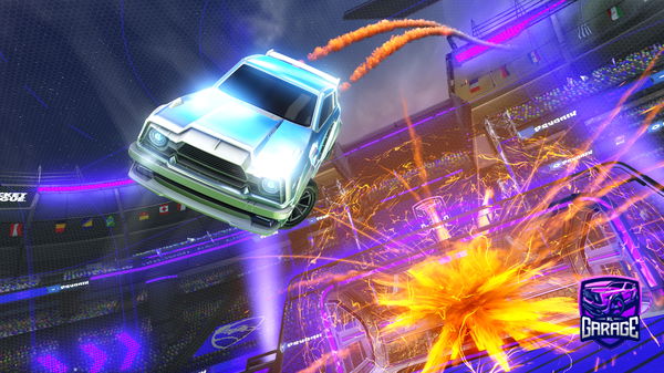 A Rocket League car design from Diamndd