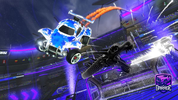 A Rocket League car design from JAY12308