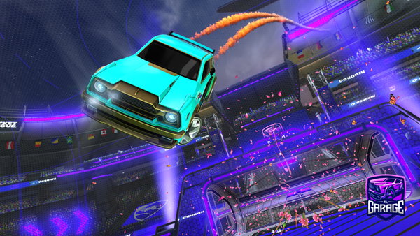 A Rocket League car design from Dooma_