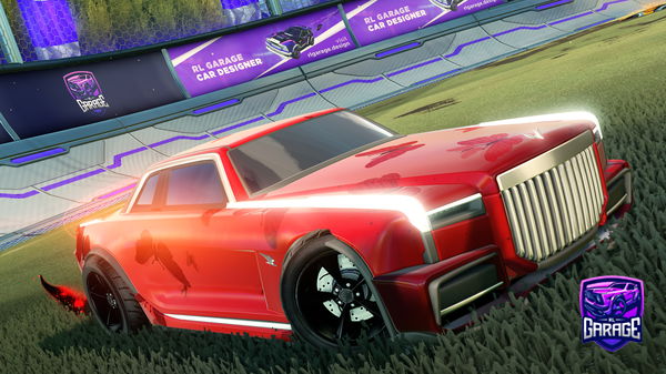 A Rocket League car design from Traivs