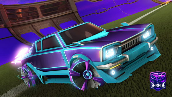 A Rocket League car design from MisterMelon