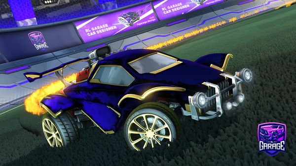 A Rocket League car design from squeak1234