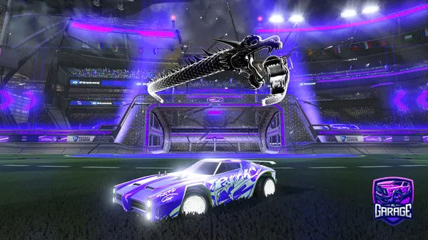 A Rocket League car design from YT_WOLLEY78