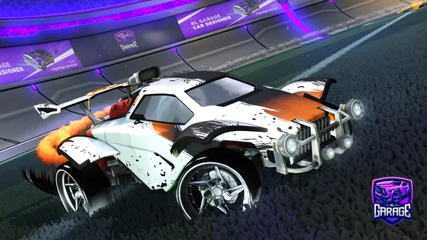 A Rocket League car design from ZoroBear