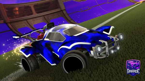 A Rocket League car design from Crazy_Cars