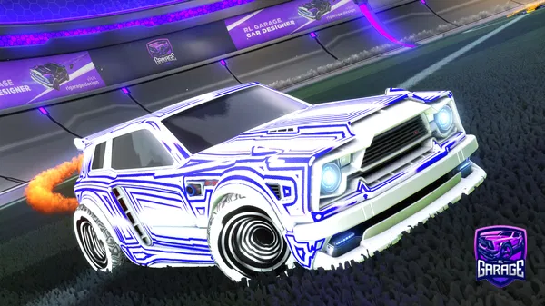 A Rocket League car design from cr4shedd