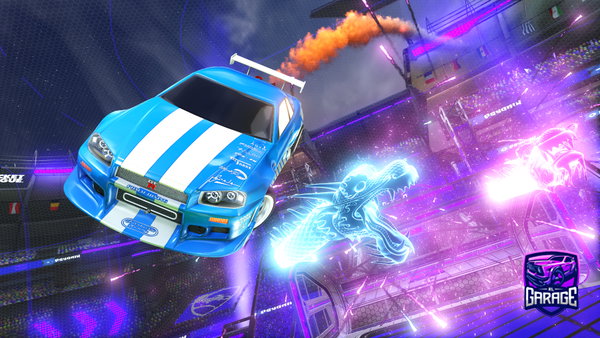A Rocket League car design from Dyas0327