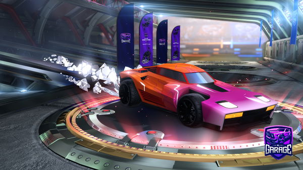 A Rocket League car design from andrezinhocoelho