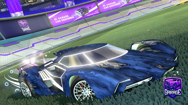 A Rocket League car design from SepticKiller344