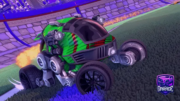 A Rocket League car design from Antiloopus1