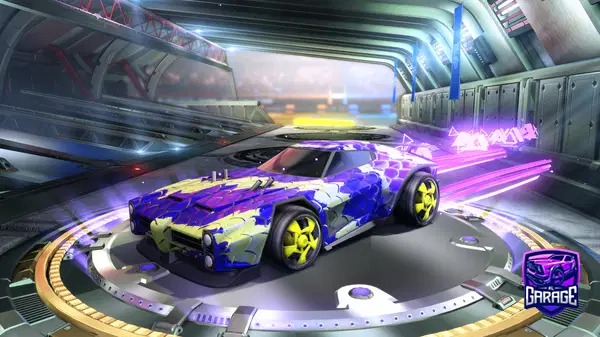 A Rocket League car design from TopBinner