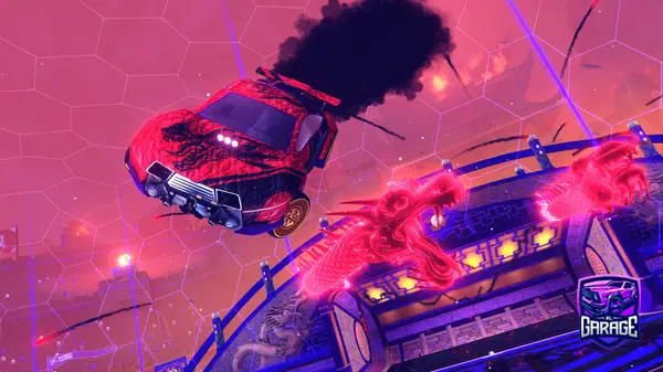 A Rocket League car design from yelose