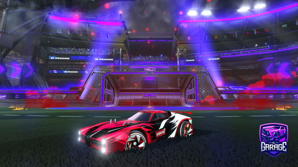 A Rocket League car design from CapyYt