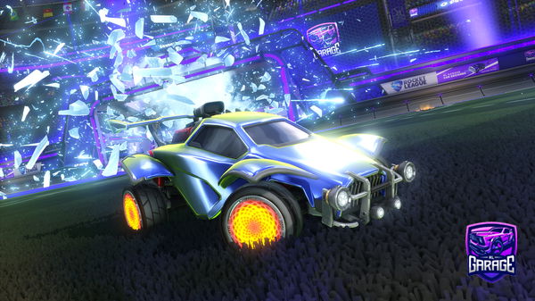 A Rocket League car design from Sx701R