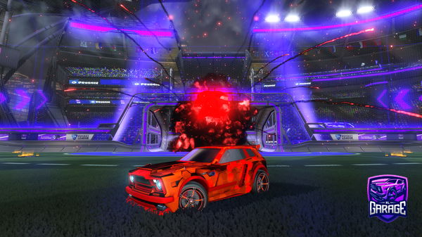 A Rocket League car design from Zestydawn