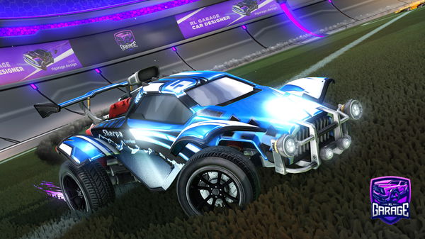 A Rocket League car design from Kyphekk