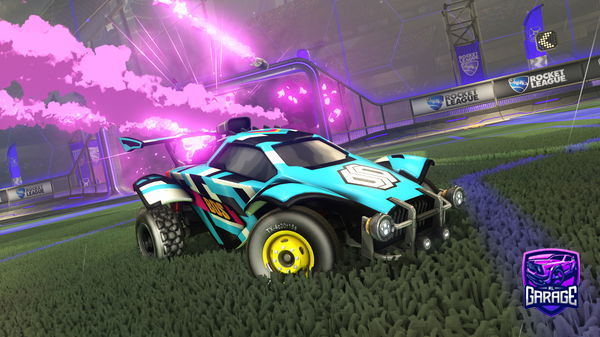 A Rocket League car design from TeslaBeats