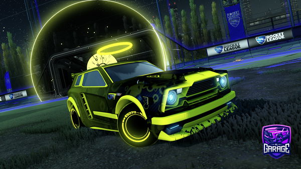 A Rocket League car design from WoLfGaNg1