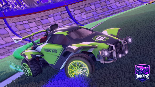 A Rocket League car design from Stenergie