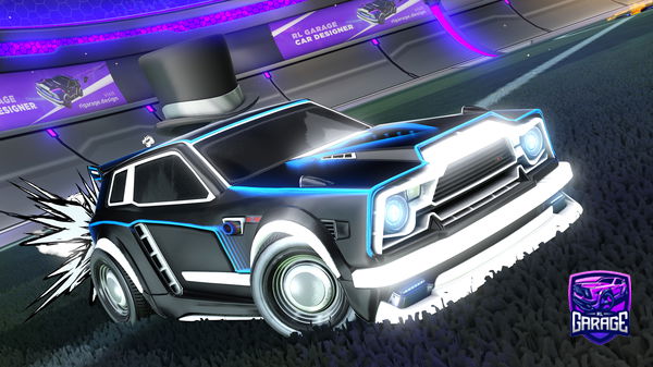 A Rocket League car design from RJcool