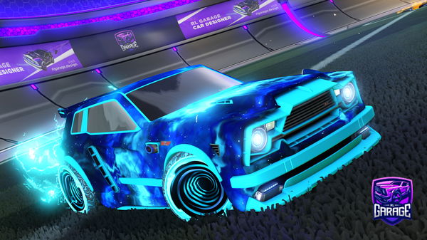 A Rocket League car design from BillyRobbo