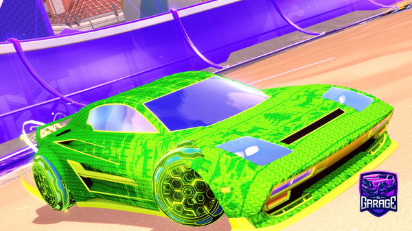 A Rocket League car design from Lesserevol