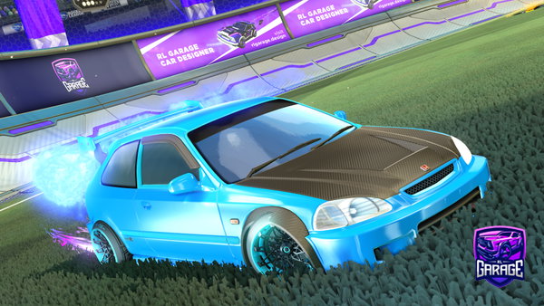A Rocket League car design from Kles_016