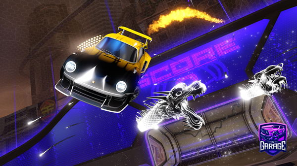 A Rocket League car design from TTV_Ghostz