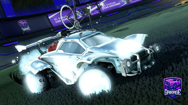 A Rocket League car design from abspielen