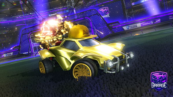 A Rocket League car design from Dman1010