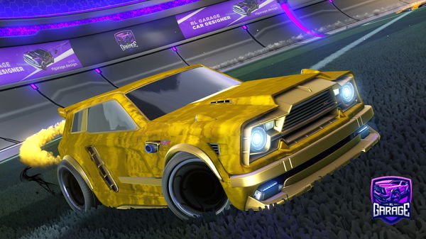 A Rocket League car design from GreenNinjaloyed