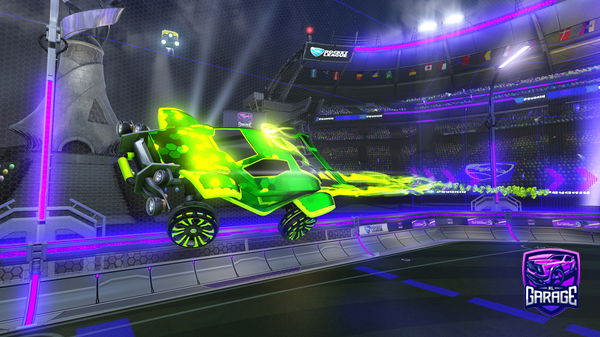 A Rocket League car design from Vreedzamemaat