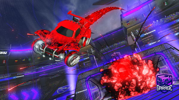 A Rocket League car design from ThatTaki567