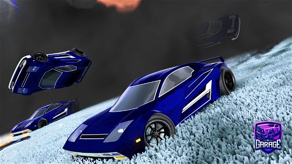 A Rocket League car design from N1k9pro