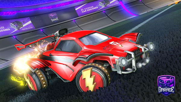 A Rocket League car design from Yehia12