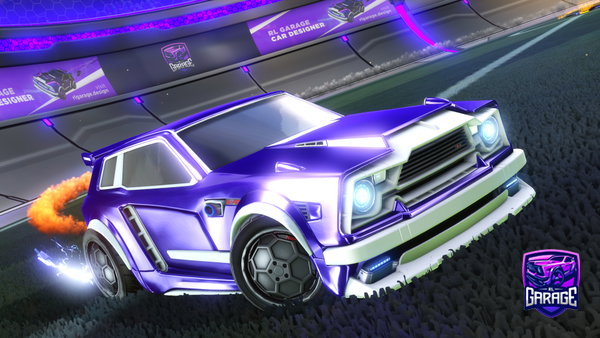 A Rocket League car design from Violetslayer583