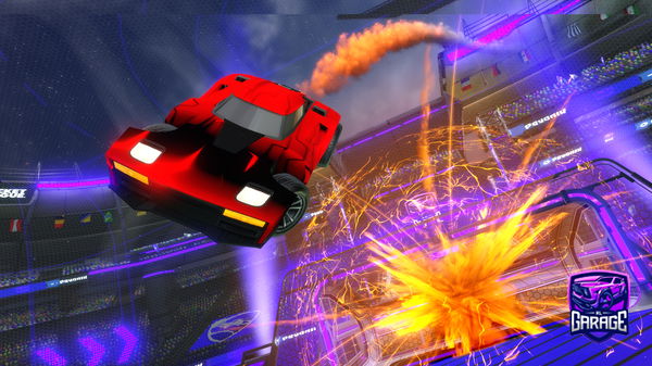 A Rocket League car design from Lycanrocz12