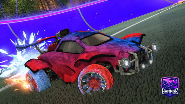 A Rocket League car design from DeviveX