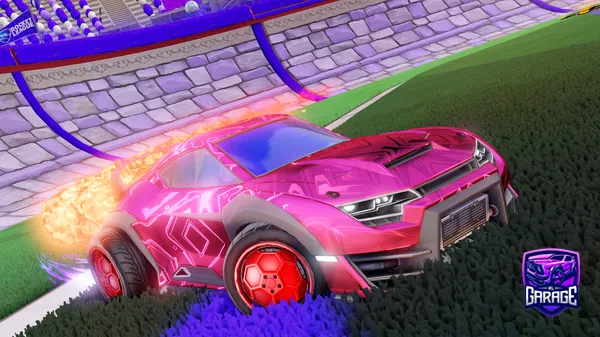 A Rocket League car design from leoshredz