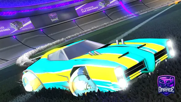 A Rocket League car design from Vaylence