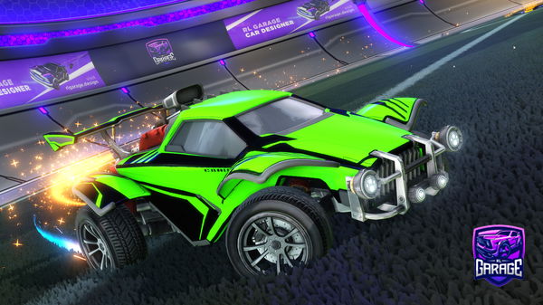 A Rocket League car design from Etfooty