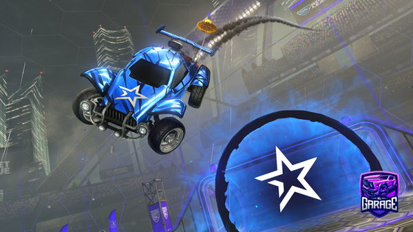 A Rocket League car design from H20_Tsunami