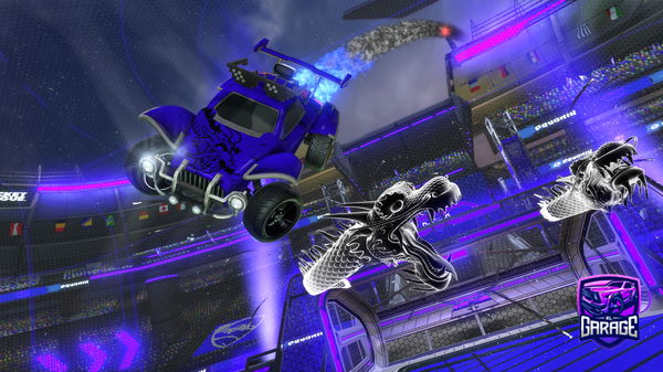 A Rocket League car design from XTrixX