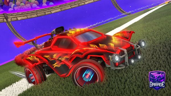 A Rocket League car design from Giorgos_gaming